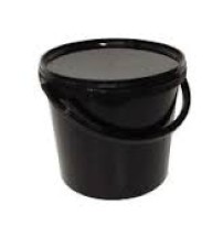 20Ltr Black Bucket and Lid 